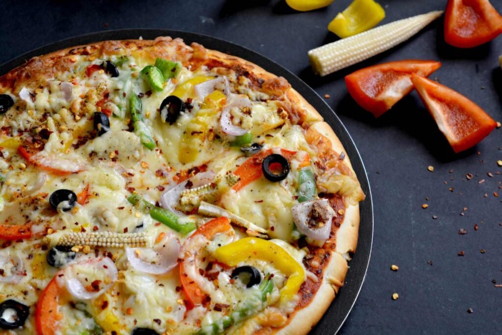 Homemade pizzas ideas - Veggie Pizza